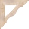 Ekena Millwork Funston Traditional Smooth Bracket, Douglas Fir, 5 1/2"W x 32"D x 32"H BKT06X32X32FST01SDF - alternate 4